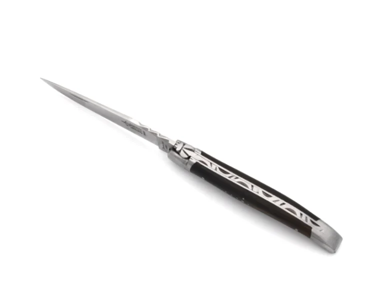 Laguiole steakknive i Ibenholttræ (2 stk) (Arbalete G. David)