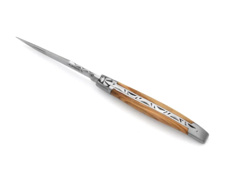 Laguiole steakknive i Oliventræ (6 stk) (Arbalete G. David)